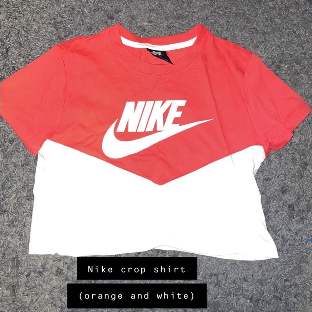Nike crop shirt